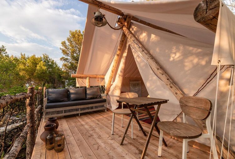 Glamping Plage Cachee